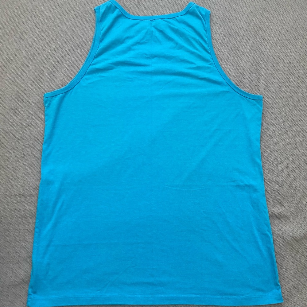 Volcom Blue Men Tank Top - Picture 2 of 2